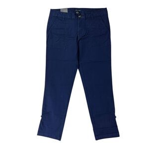 Tommy Hilfiger Navy Blue Cropped Chinos 6